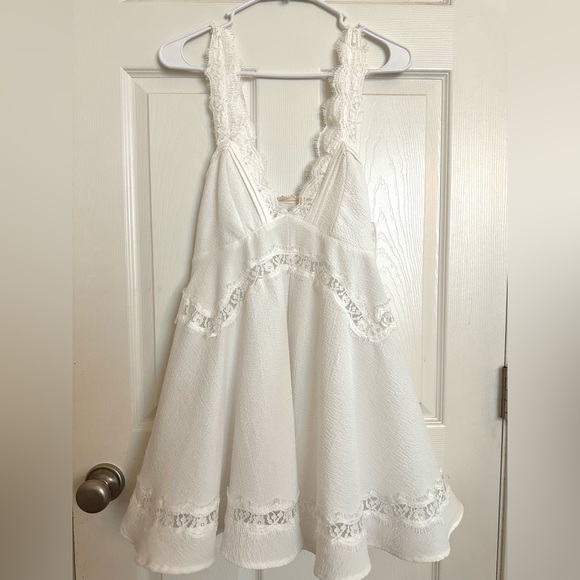 Altar'd State Dresses & Skirts - Altar’d State white lace dress | Size Medium